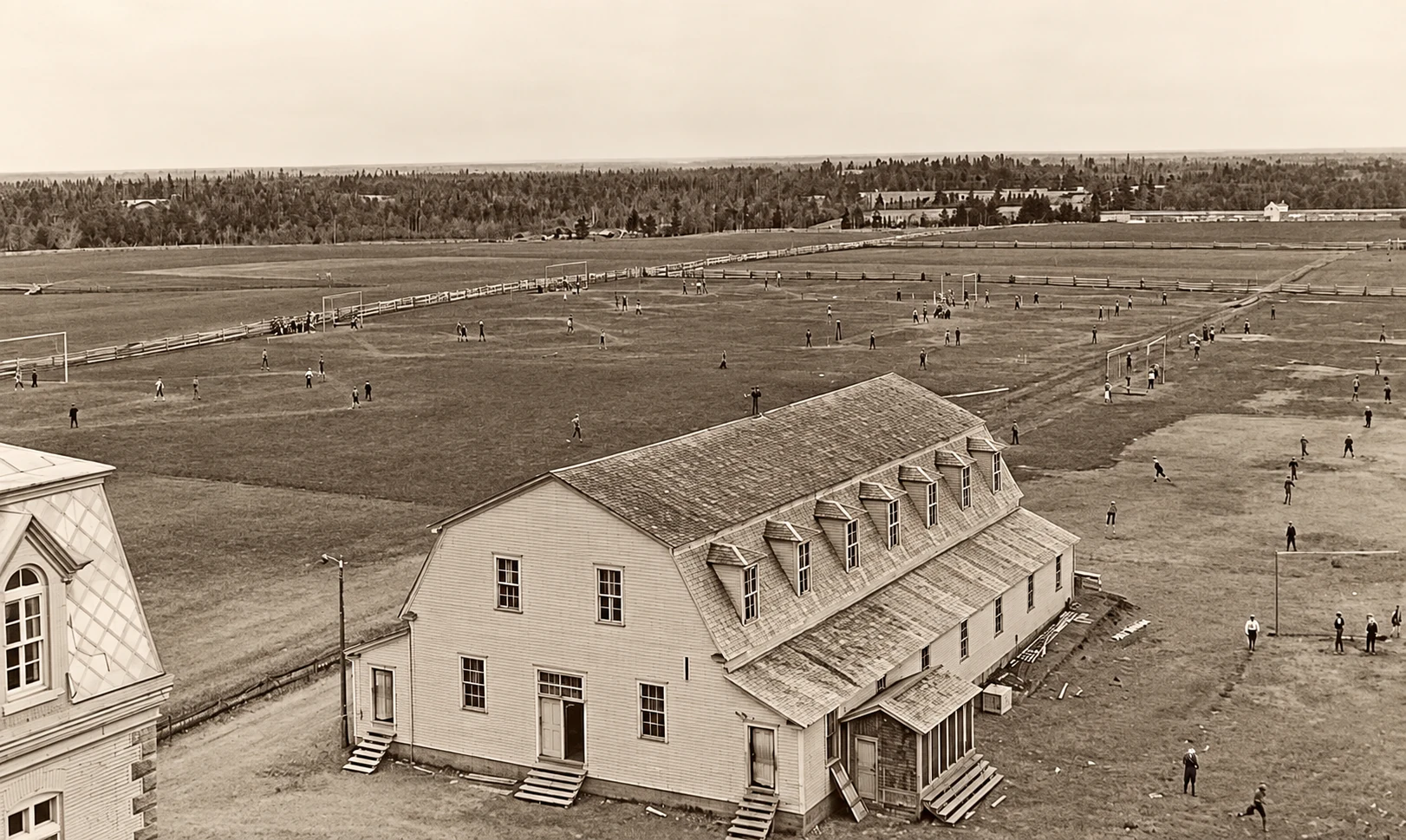 The old gymnasium in 1926
