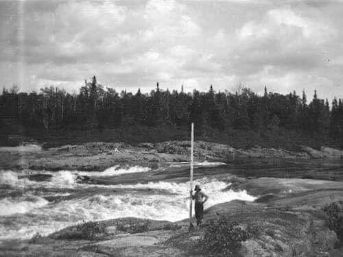 Rapids on the Manicouagan River