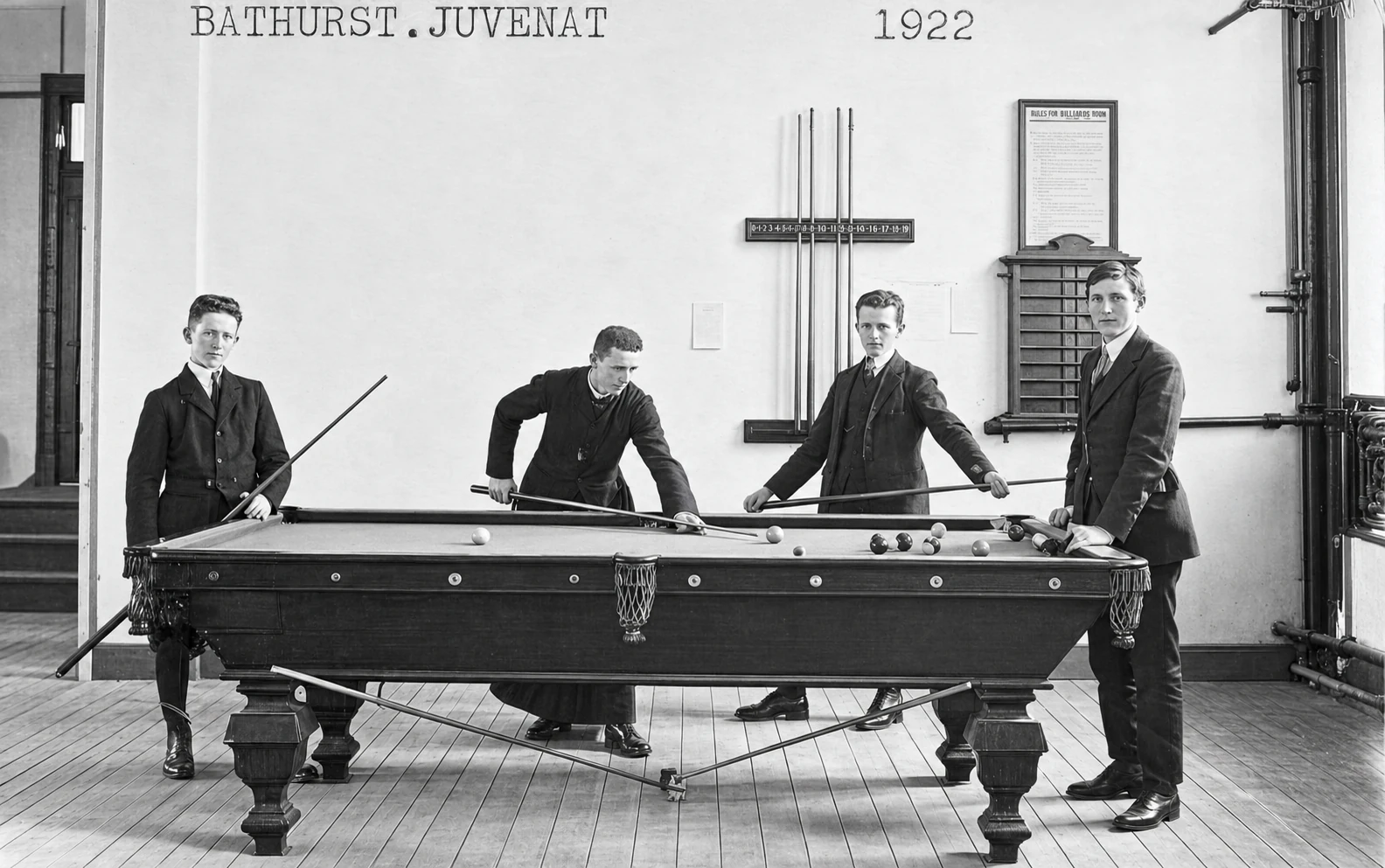 Natale con gli studenti nel 1926